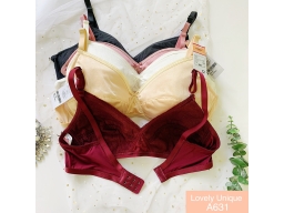 ÁO LOVELY KHÔNG GỌNG VẢI  631 - MÀU DA